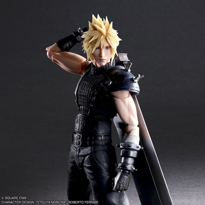 Final Fantasy VII Rebirth Play Arts Kai: Cloud Strife image 6