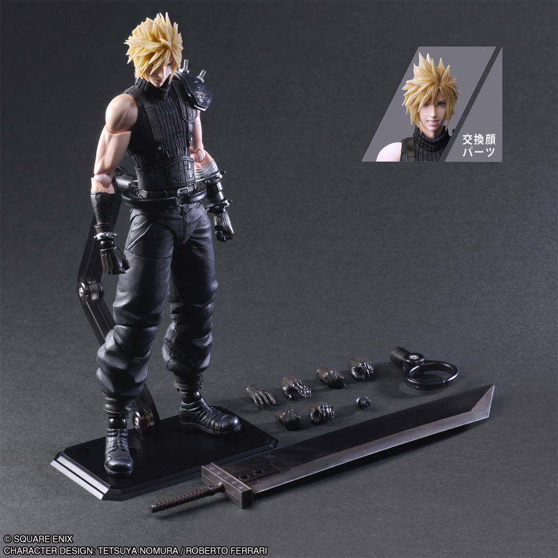 Final Fantasy VII Rebirth Play Arts Kai: Cloud Strife image 9