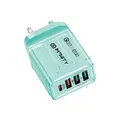 Infinity PC45S Fast Charging 4 Port Wall Charger IN-PC45S (Green) thumbnail 1