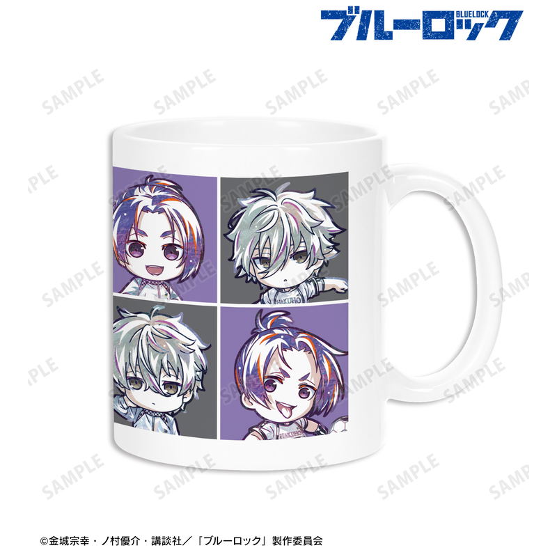 Blue Lock Nagi Seishiro & Mikage Reo Deformed Ani-Art Mug image 2