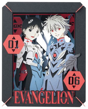 Evangelion Paper Theater PT-154X Shinji & Kaworu_
