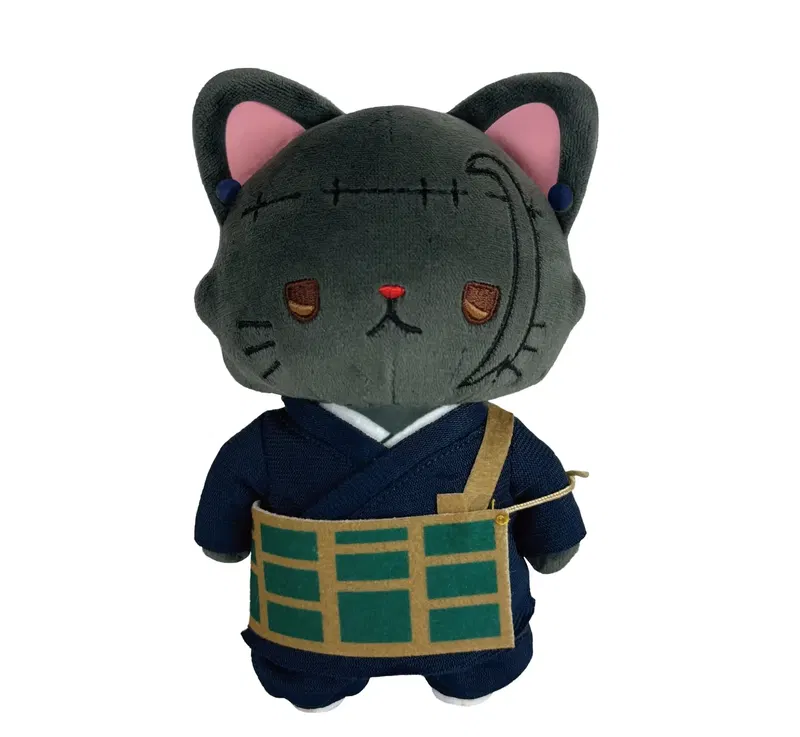 Jujutsu Kaisen Season 2 WithCAT Plush Key Chain With Eye Mask Geto Suguru image 1