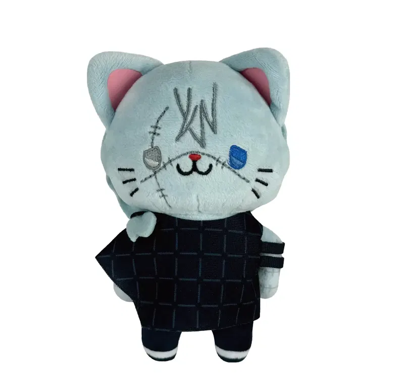 Jujutsu Kaisen Season 2 WithCAT Plush Key Chain With Eye Mask Mahito image 1