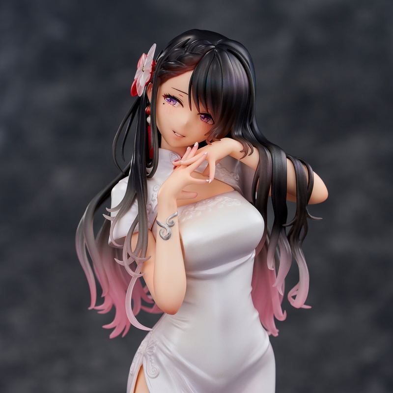 Original Character Pre-Painted Figure: Mai Okuma Illustration Iyashikei White China One-san image 11
