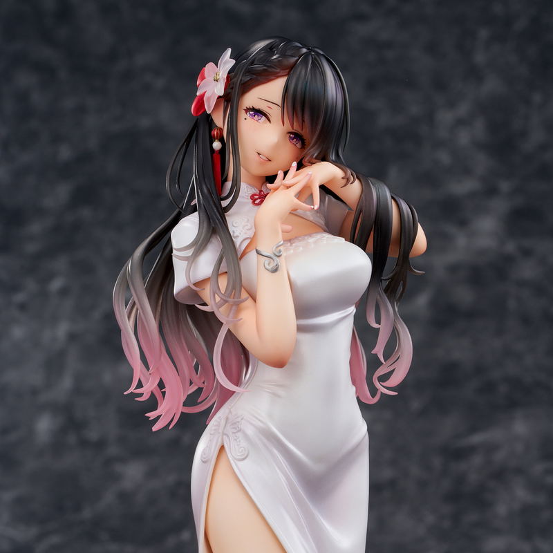 Original Character Pre-Painted Figure: Mai Okuma Illustration Iyashikei White China One-san image 12