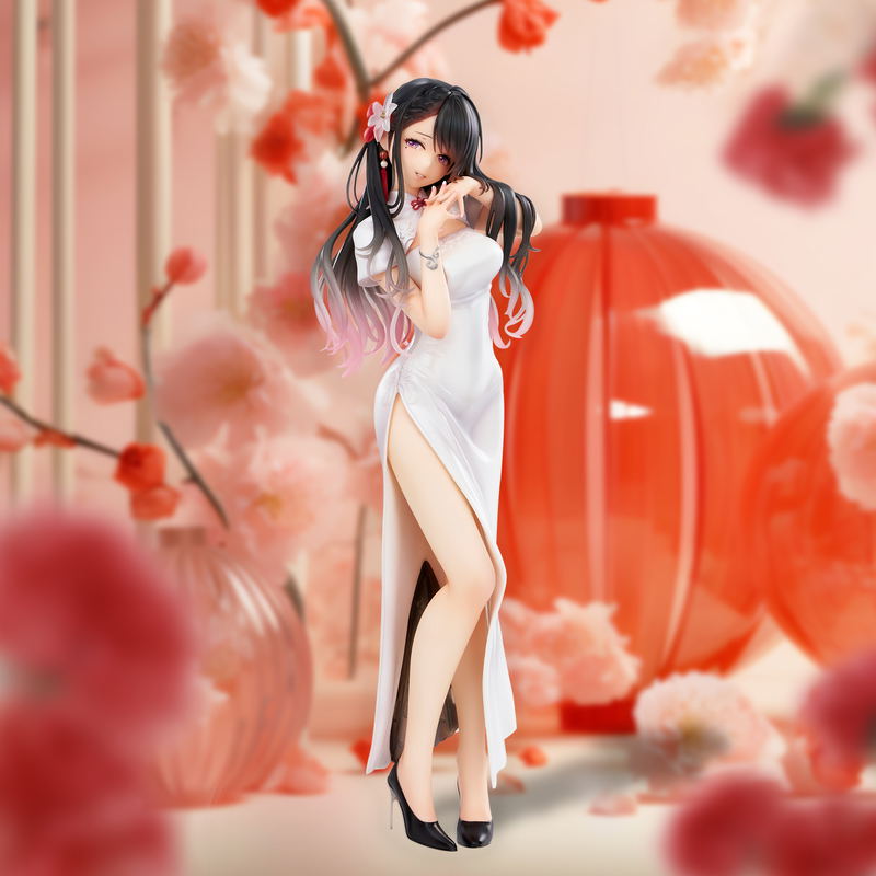 Original Character Pre-Painted Figure: Mai Okuma Illustration Iyashikei White China One-san image 14