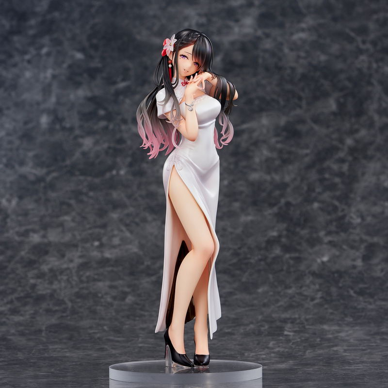 Original Character Pre-Painted Figure: Mai Okuma Illustration Iyashikei White China One-san image 2