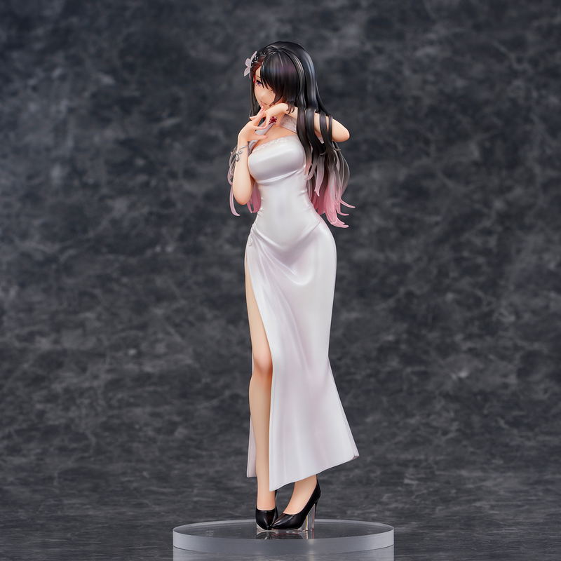 Original Character Pre-Painted Figure: Mai Okuma Illustration Iyashikei White China One-san image 3