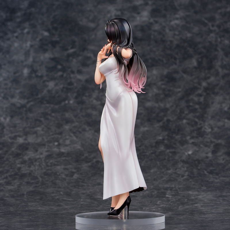 Original Character Pre-Painted Figure: Mai Okuma Illustration Iyashikei White China One-san image 4