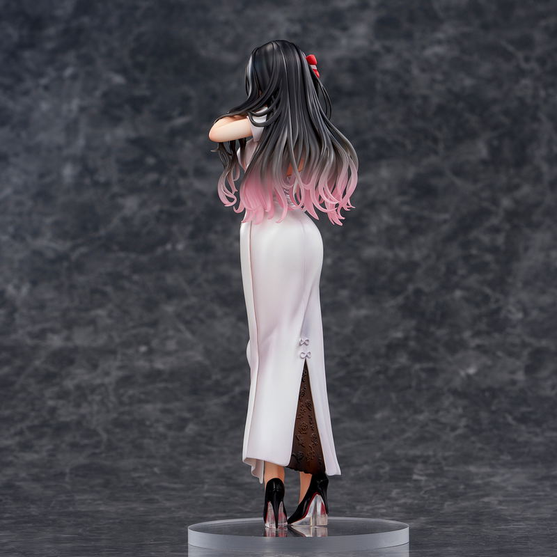 Original Character Pre-Painted Figure: Mai Okuma Illustration Iyashikei White China One-san image 5