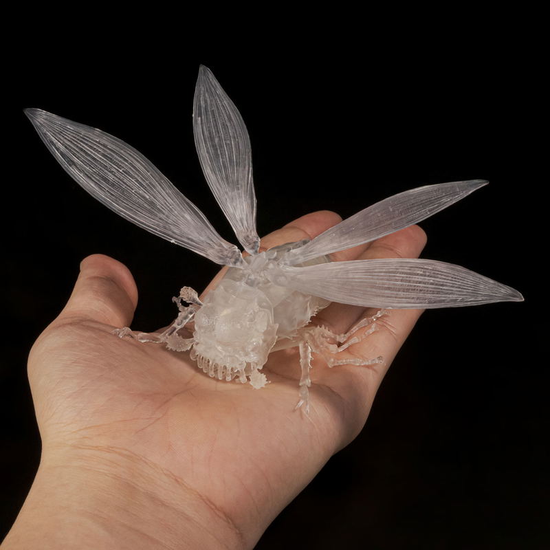 Takeyashiki Jizaiokimono Nausicaa of the Valley of the Wind: Wingworm Clear Ver. image 4