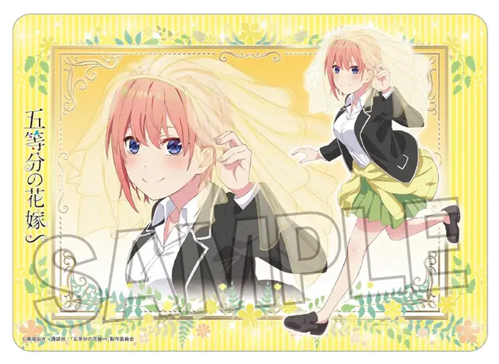 The Quintessential Quintuplets Specials Illustration Play Mat Next Turn Nakano Ichika PROOF