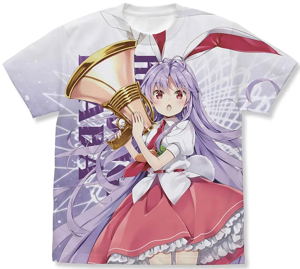 Touhou Project - Suzusen/Udunkain/Inaba Full Graphic T-shirt Natsume Eri Ver. (White | Size M)_