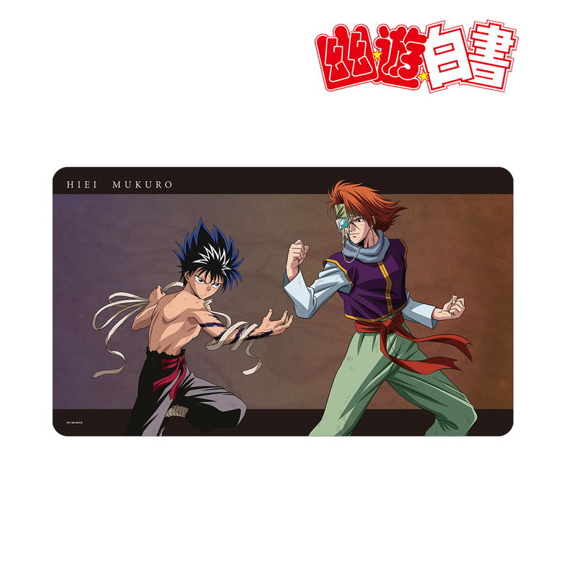 YuYu Hakusho Original Illustration Hiei & Mukuro Makai Arc Battle Ver. Multi Desk Mat image 2