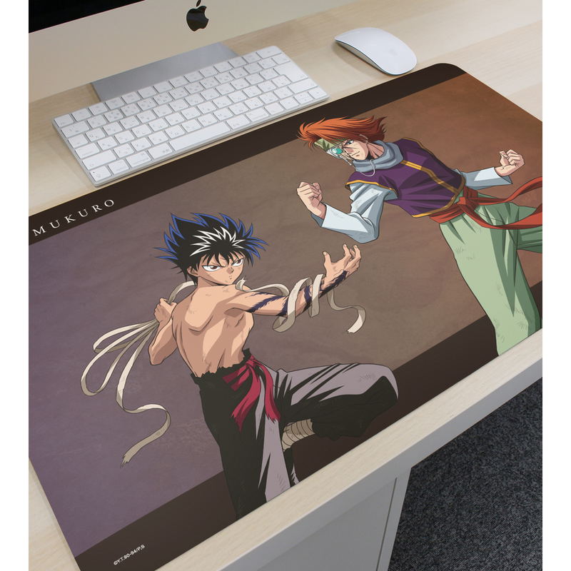 YuYu Hakusho Original Illustration Hiei & Mukuro Makai Arc Battle Ver. Multi Desk Mat image 3