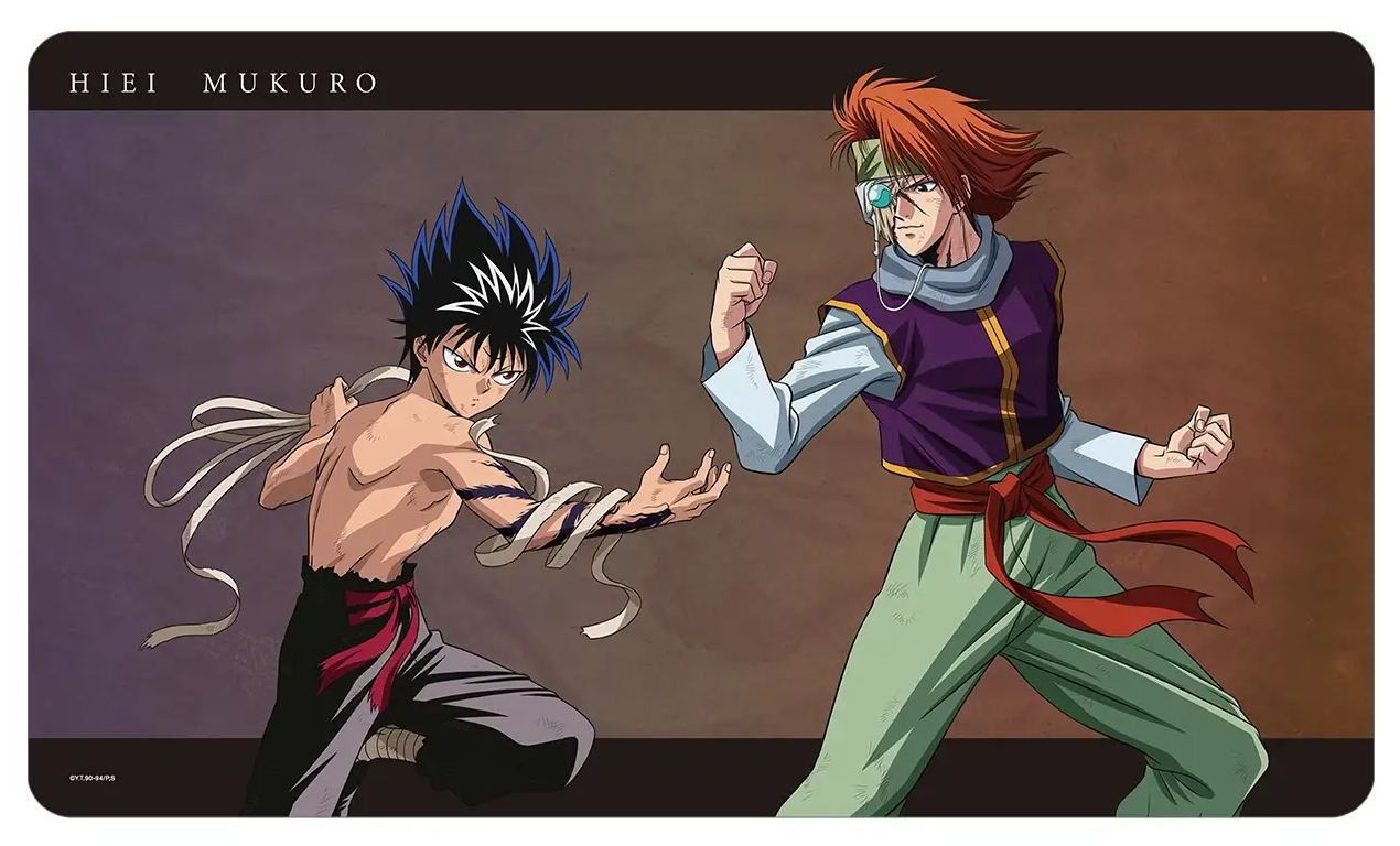 YuYu Hakusho Original Illustration Hiei & Mukuro Makai Arc Battle Ver. Multi Desk Mat armabianca
