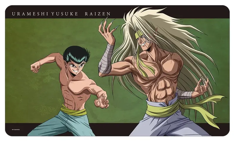 YuYu Hakusho - Original Illustration Urameshi Yusuke & Raizen Makai Arc Battle Ver. Multi Desk Mat image 1