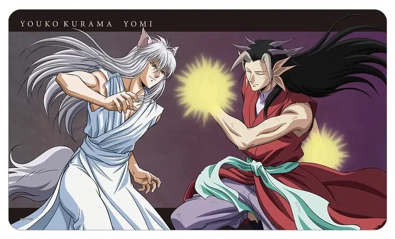 YuYu Hakusho Original Illustration Youko Kurama & Yomi Makai Arc Battle Ver. Multi Desk Mat image 1