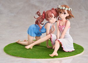 A Certain Scientific Railgun T 1/7 Scale Pre-Painted Figure: Misaka Mikoto_