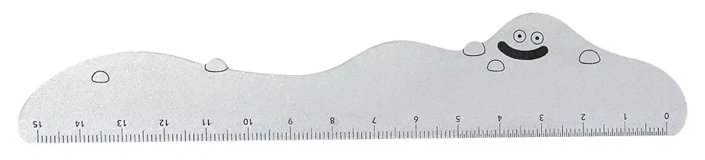 Dragon Quest Metal Ruler 15cm Liquid Metal Slime (Re-run)