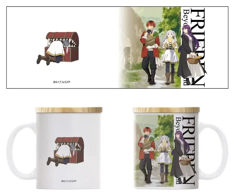 Frieren: Beyond Journey's End Full Color Mug With Lid image 1