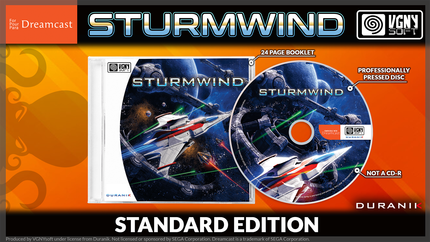 Sturmwind (Tourmentevent) - Sega Dreamcast - NTSC-J Japon - Bon état