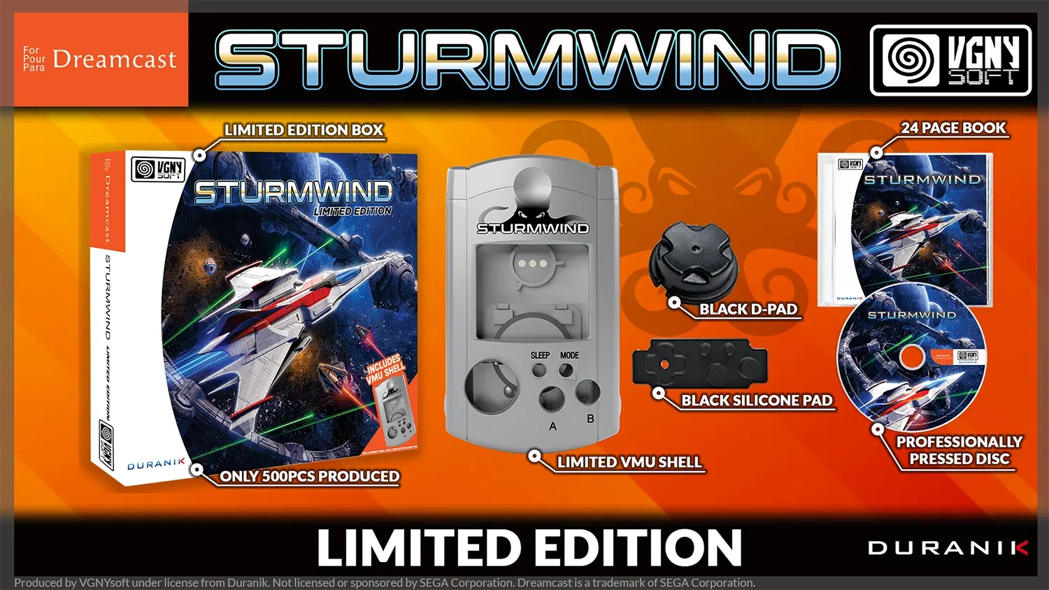 Sturmwind [Limited Edition] 対応 Dreamcast
