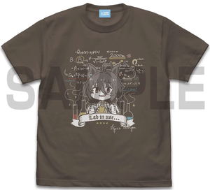 Uma Musume Pretty Derby - Agnes Tachyon's Experiment T-shirt (Charcoal | Size L)_