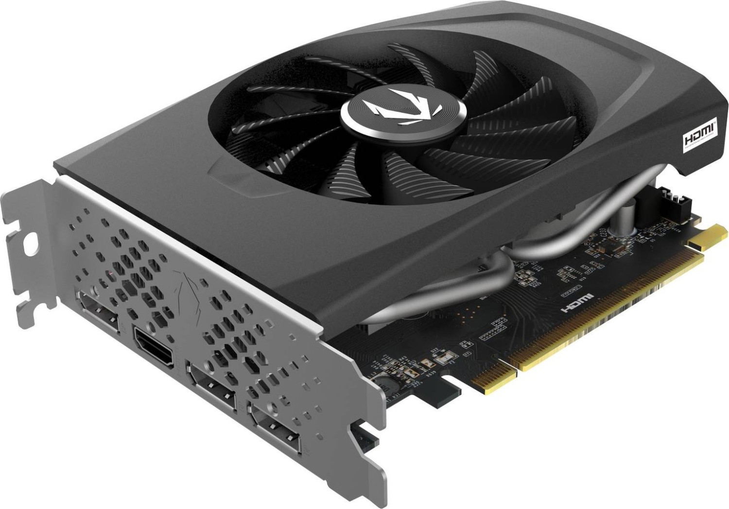 Zotac Gaming GeForce RTX 4060 Solo, 8GB GDDR6, HDMI, 3x DP for Desktop