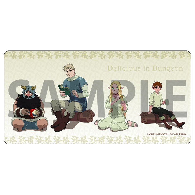 Delicious In Dungeon Desk Mat (During A Break) image 1