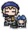 Delicious In Dungeon Pixel Art Style Acrylic Stand Falin thumbnail 1