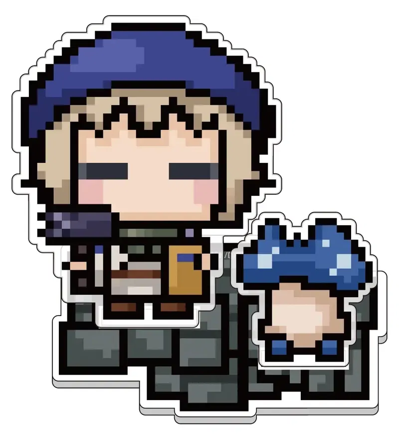 Delicious In Dungeon Pixel Art Style Acrylic Stand Falin image 1