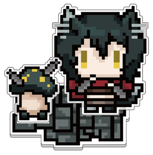 Delicious In Dungeon Pixel Art Style Acrylic Stand Izutsumi_