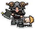 Delicious In Dungeon Pixel Art Style Acrylic Stand Senshi thumbnail 1