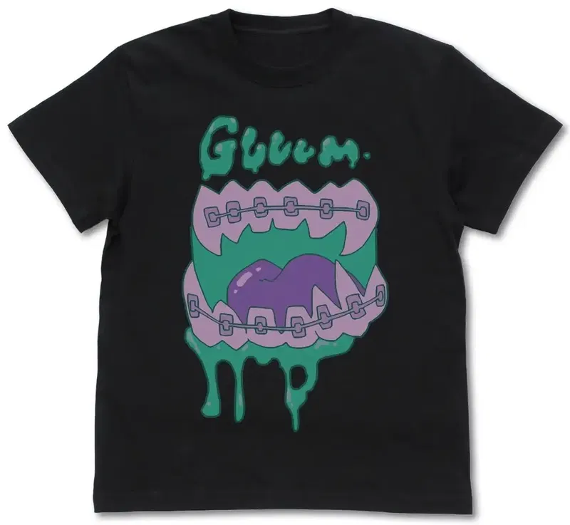 Jellyfish Can't Swim In The Night - Kiwi T-shirt (Black | Size S) image 1