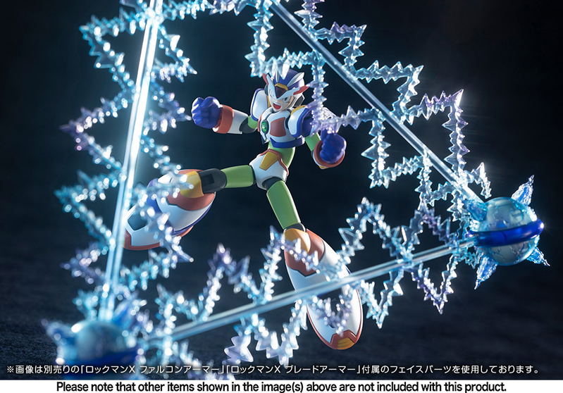 Mega Man X 1/12 Scale Plastic Model Kit: Max Armor Triad Thunder Ver. image 11