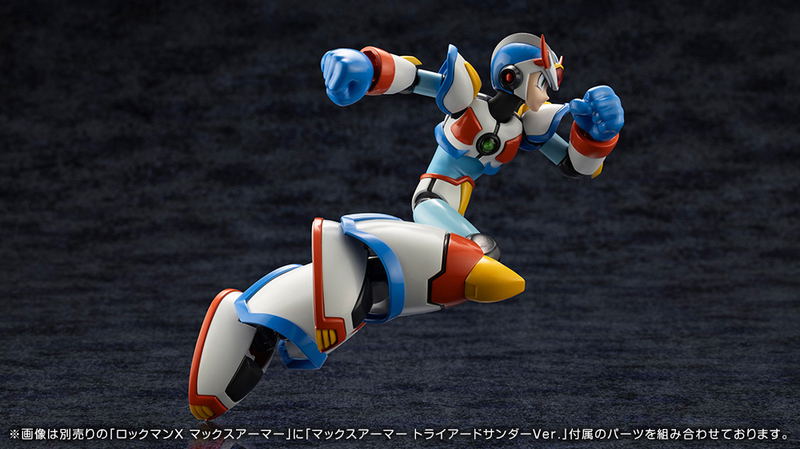 Mega Man X 1/12 Scale Plastic Model Kit: Max Armor Triad Thunder Ver. image 13