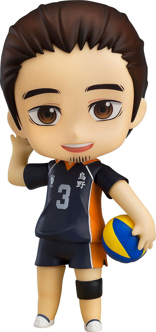 Nendoroid No. 914 Haikyu!!: Azumane Asahi (Re-run) Orange Rouge