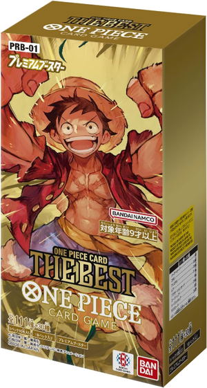 One Piece Card Game Premium Booster: One Piece Card The Best PRB-01 (Set of 10 Packs)_