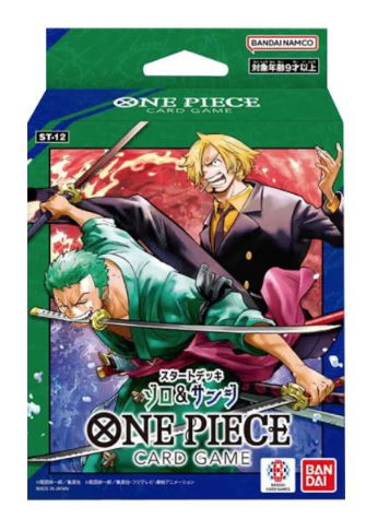 One Piece Card Game Start Deck Zoro & Sanji ST-12 (Re-run) image 1