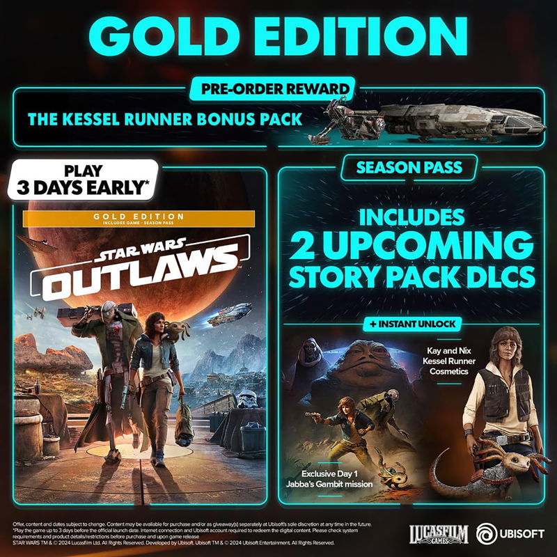 Star Wars Outlaws [Gold Edition] image 1