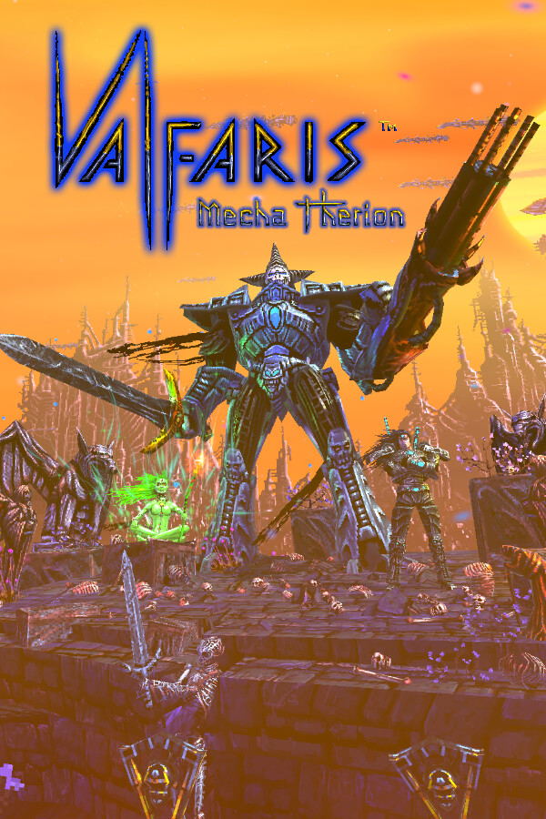 Valfaris: Mecha Therion <span class="ext" style="background-color: #2a475e; color: #FFFFFF;">STEAM</span> <span class="ext ext_digital">digital</span> image 1
