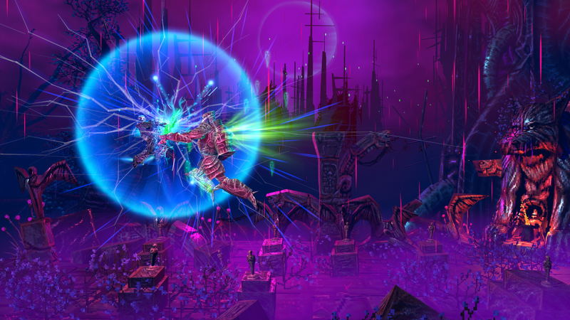 Valfaris: Mecha Therion <span class="ext" style="background-color: #2a475e; color: #FFFFFF;">STEAM</span> <span class="ext ext_digital">digital</span> image 5