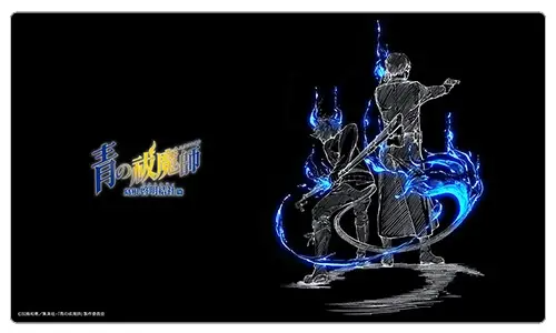 Blue Exorcist Shimane Illuminati Saga Rubber Mat Curtain Damashii