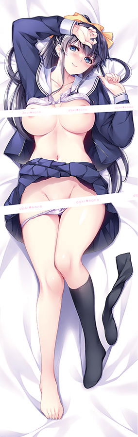 Fabric Change Version Fumio Original Illustration Daki Kano Tsukishima Shiori Dakimakura Cover With Download Voice Privilege
