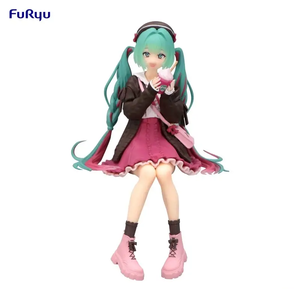 Hatsune Miku Noodle Stopper Figure: Autumn Date Pink Color Ver._