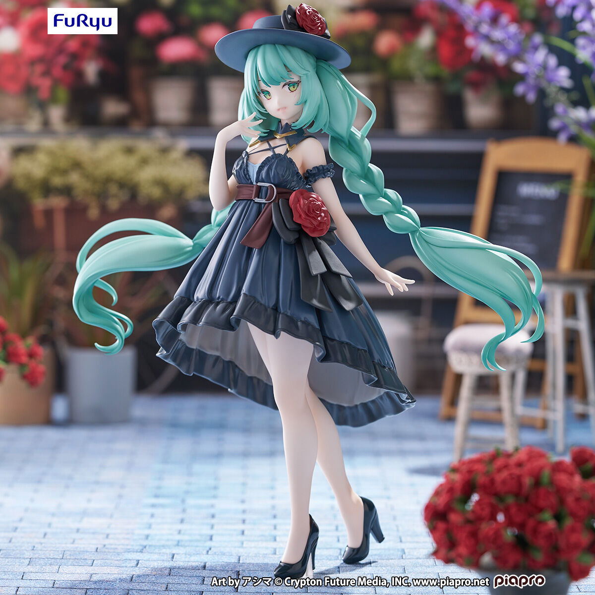 Hatsune Miku Trio-Try-iT Figure -Outing Dress- FuRyu