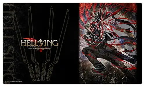 Hellsing Rubber Mat Anderson Curtain Damashii