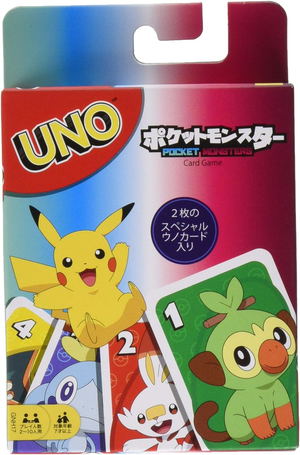 UNO Pokemon Special Rule Card With Snorlax And Greninja_