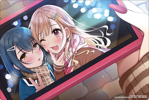Bushiroad Rubber Mat Collection V2 Vol. 1268 Dengeki Bunko The Many Sides Of Voice Actor Radio: Sato Yumiko & Watanabe Chika image 1